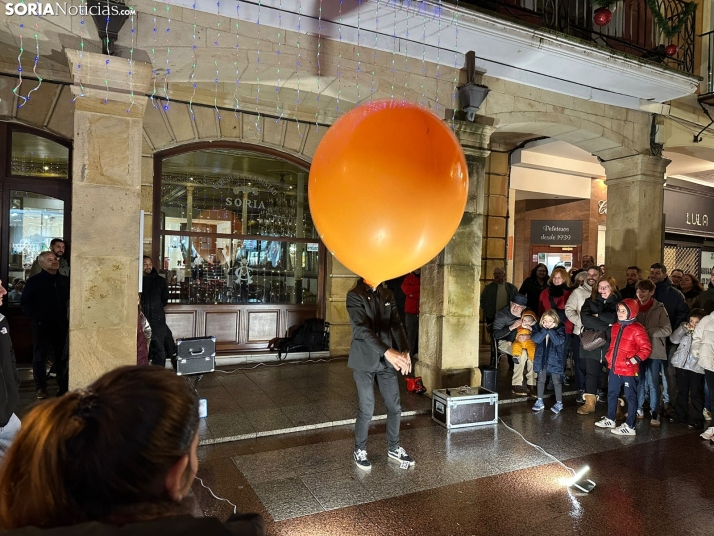 La magia inunda las calles de Soria con espect&aacute;culos familiares y participativos