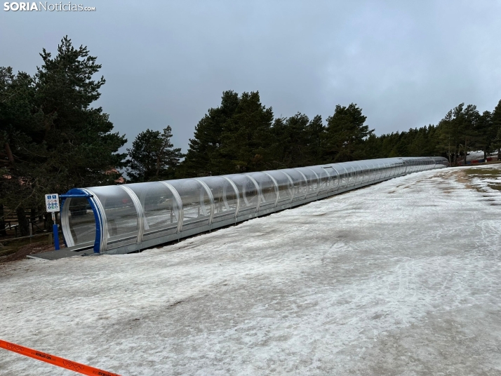 Diputación presenta las obras en el Punto de Nieve de Santa Inés: Son estratégicas para toda la provincia