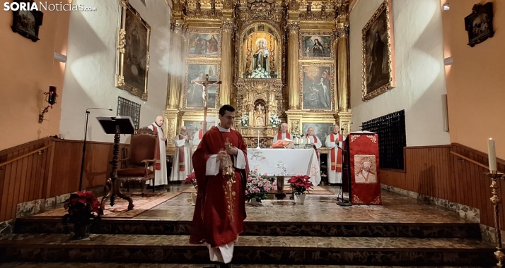 Una imagen de la eucaristía solemne. /PC