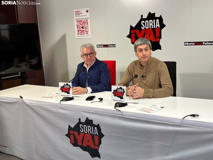 Soria ¡Ya! sobre su programa: Será hecho para Soria por los sorianos