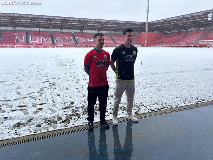 Martínez y Escardó, dos fichajes que vienen a ser importantes: Somos el Numancia y tenemos que salir a ganar todos los partidos