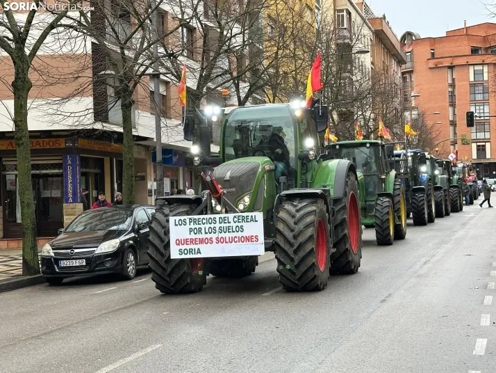 GALER&Iacute;A | El campo soriano se levanta ante los acuerdos internacionales de la UE