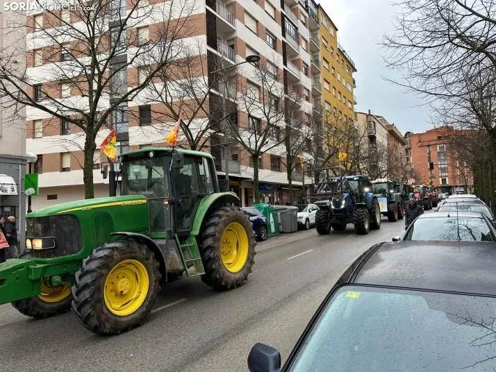 GALER&Iacute;A | El campo soriano se levanta ante los acuerdos internacionales de la UE