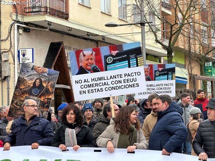 GALER&Iacute;A | El campos soriano se levanta ante los acuerdos internacionales de la UE