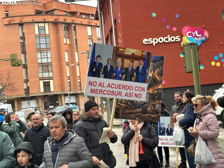 GALER&Iacute;A | El campos soriano se levanta ante los acuerdos internacionales de la UE