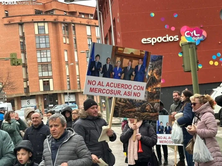 GALER&Iacute;A | El campo soriano se levanta ante los acuerdos internacionales de la UE