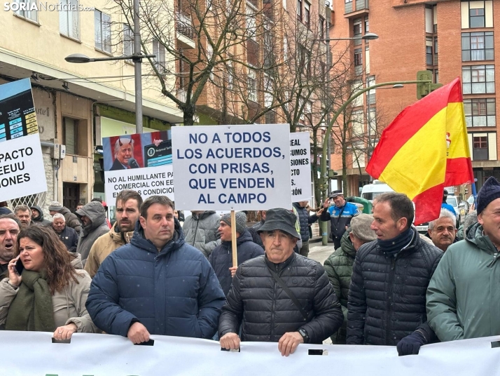 GALER&Iacute;A | El campos soriano se levanta ante los acuerdos internacionales de la UE