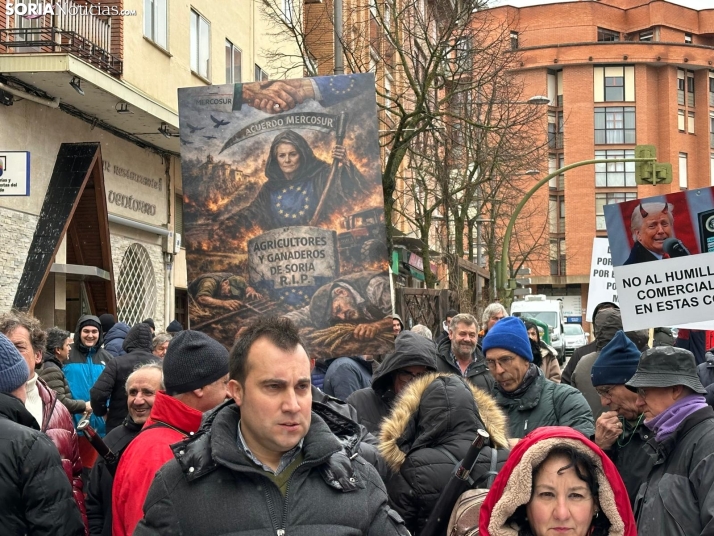 GALER&Iacute;A | El campos soriano se levanta ante los acuerdos internacionales de la UE