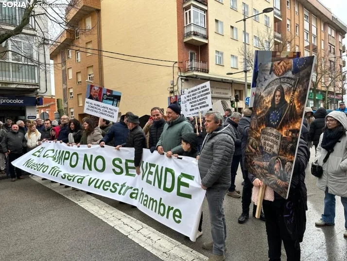 GALER&Iacute;A | El campo soriano se levanta ante los acuerdos internacionales de la UE