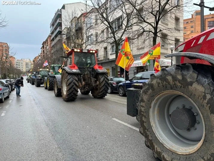 GALER&Iacute;A | El campo soriano se levanta ante los acuerdos internacionales de la UE