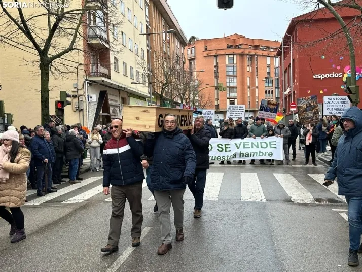 GALER&Iacute;A | El campo soriano se levanta ante los acuerdos internacionales de la UE