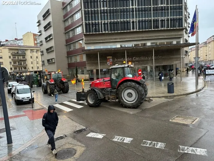 GALER&Iacute;A | El campo soriano se levanta ante los acuerdos internacionales de la UE