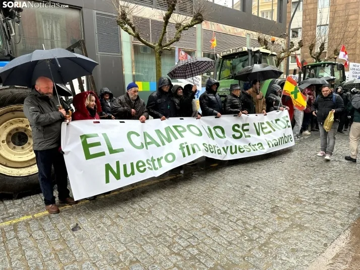GALER&Iacute;A | El campo soriano se levanta ante los acuerdos internacionales de la UE