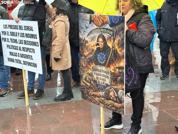 GALER&Iacute;A | El campos soriano se levanta ante los acuerdos internacionales de la UE