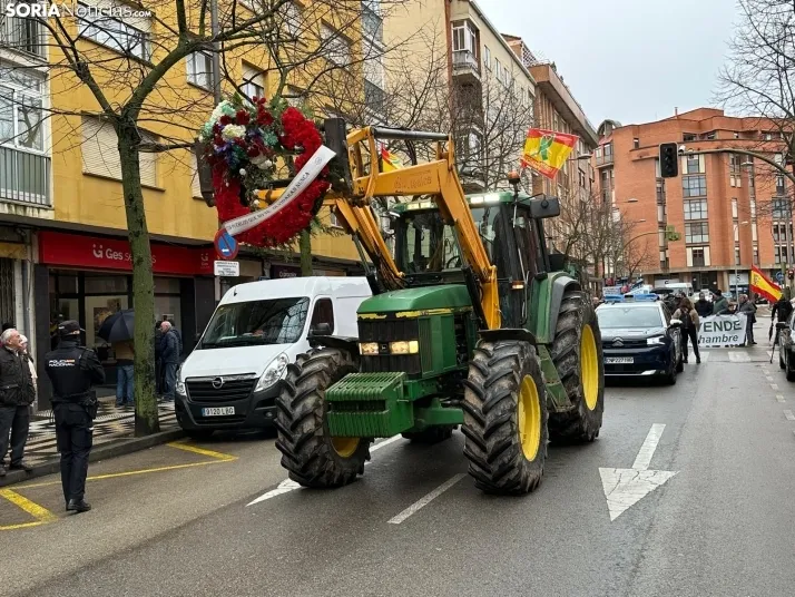 GALER&Iacute;A | El campo soriano se levanta ante los acuerdos internacionales de la UE
