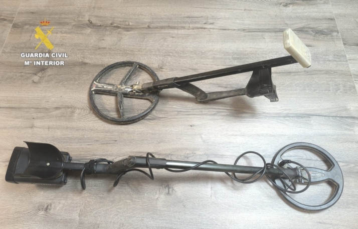 Detenidos dos vecinos de La Rioja por tratar de expoliar el yacimiento de Muro