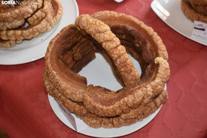 Primera ronda del concurso del Mejor Torrezno del Mundo.