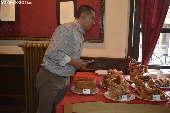 Primera ronda del concurso del Mejor Torrezno del Mundo.