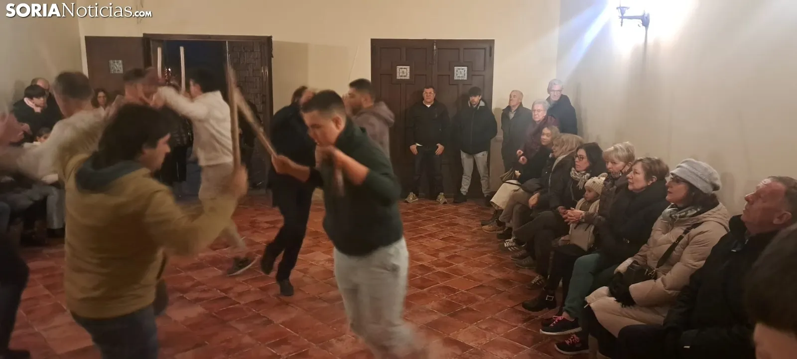 Una imagen de la jornada de este domingo en San Leonardo. /SN