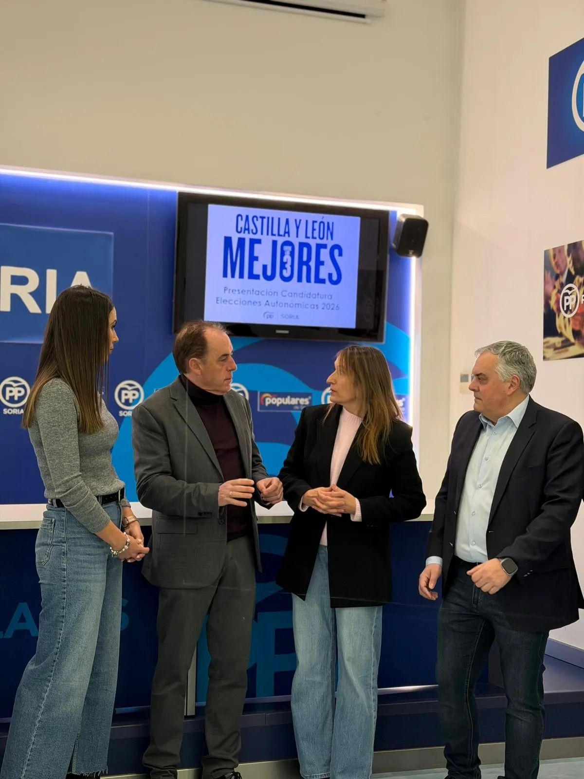 Foto 8 - El PP soriano presenta oficialmente su lista para las auton&oacute;micas: "Veteran&iacute;a y juventud"