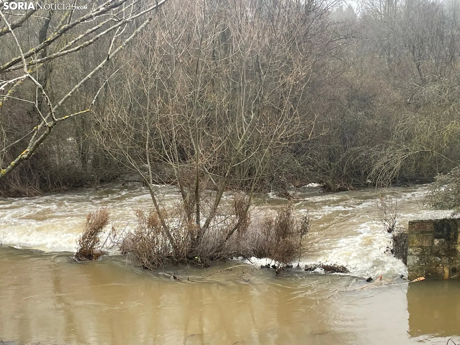 Foto 7 - Aumenta la preocupaci&oacute;n por posibles inundaciones en Soria: La Junta declara el nivel 2 ante el riesgo de las pr&oacute;ximas horas