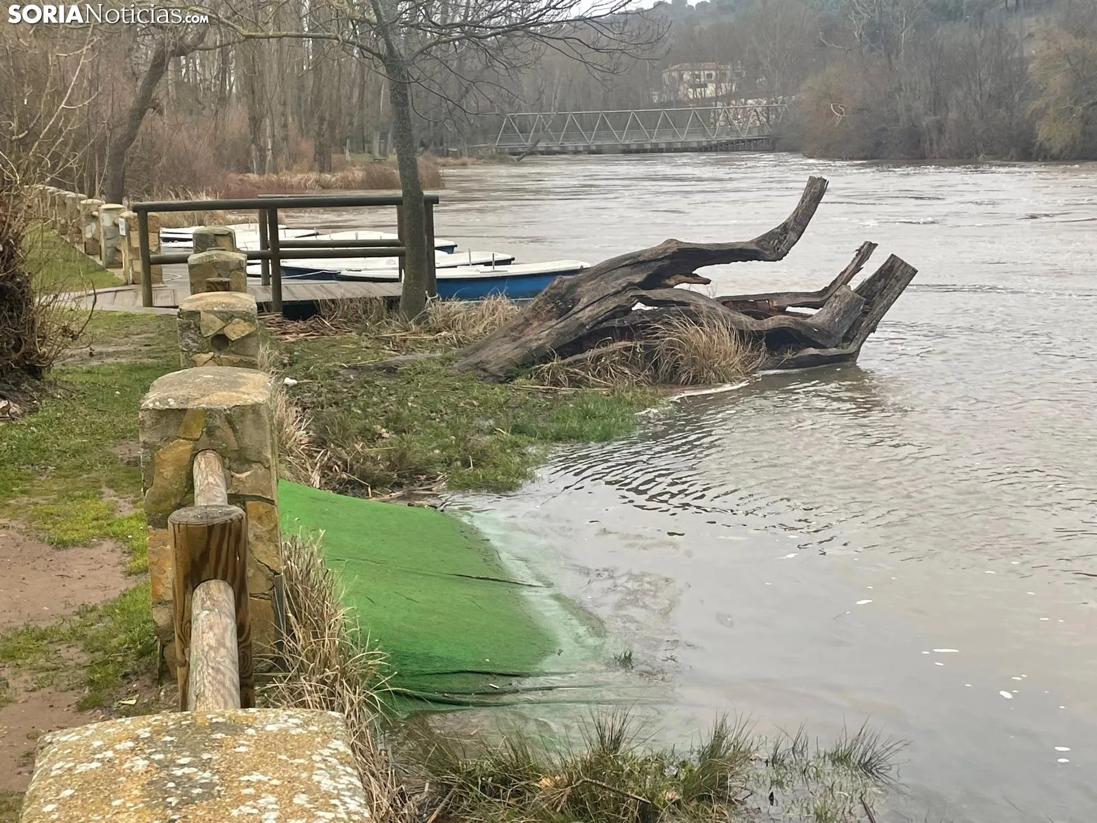 Foto 2 - Aumenta la preocupaci&oacute;n por posibles inundaciones en Soria: La Junta declara el nivel 2 ante el riesgo de las pr&oacute;ximas horas