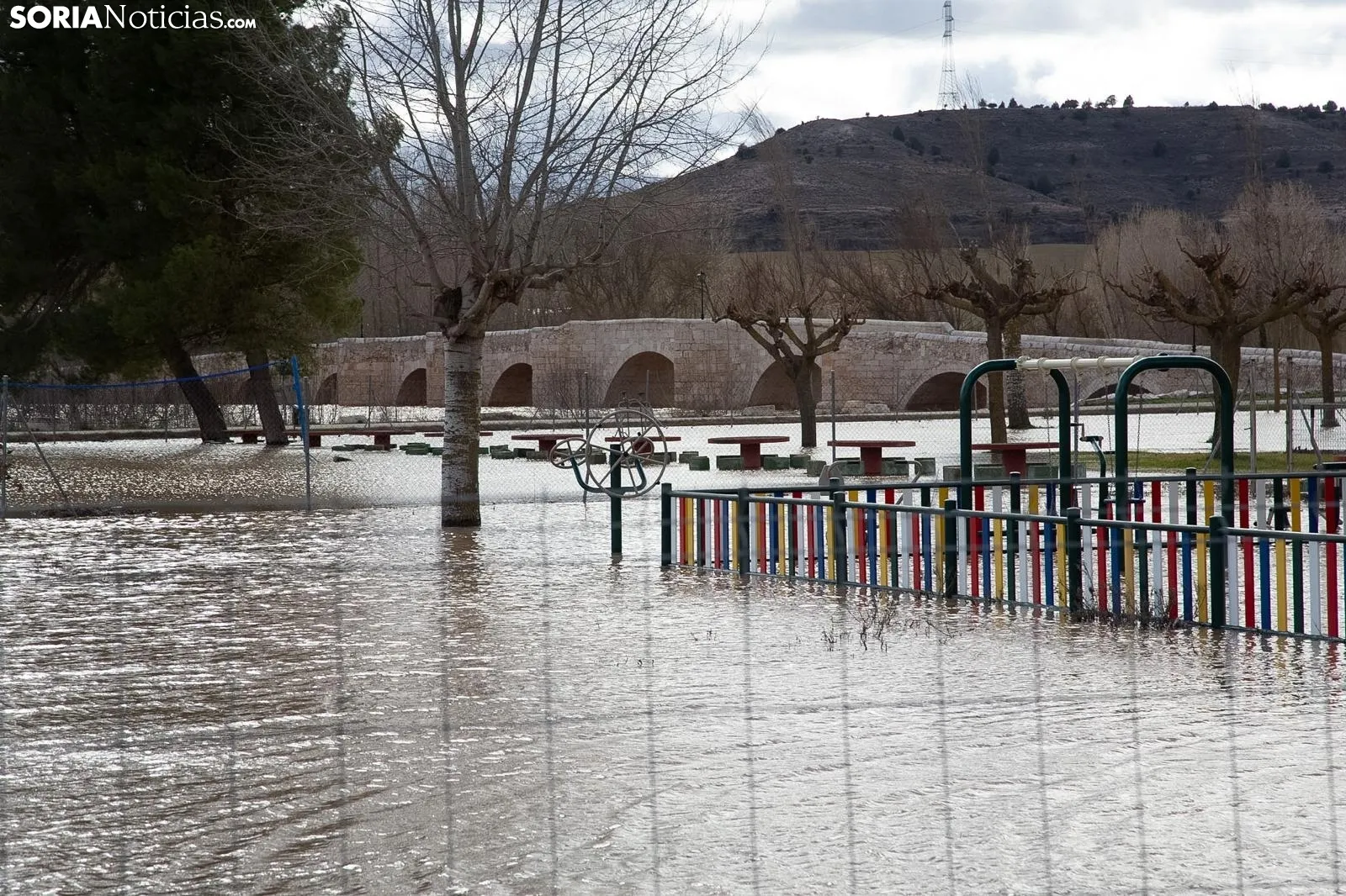 Una imagen de Langa de Duero este sábado. /María Ferrer