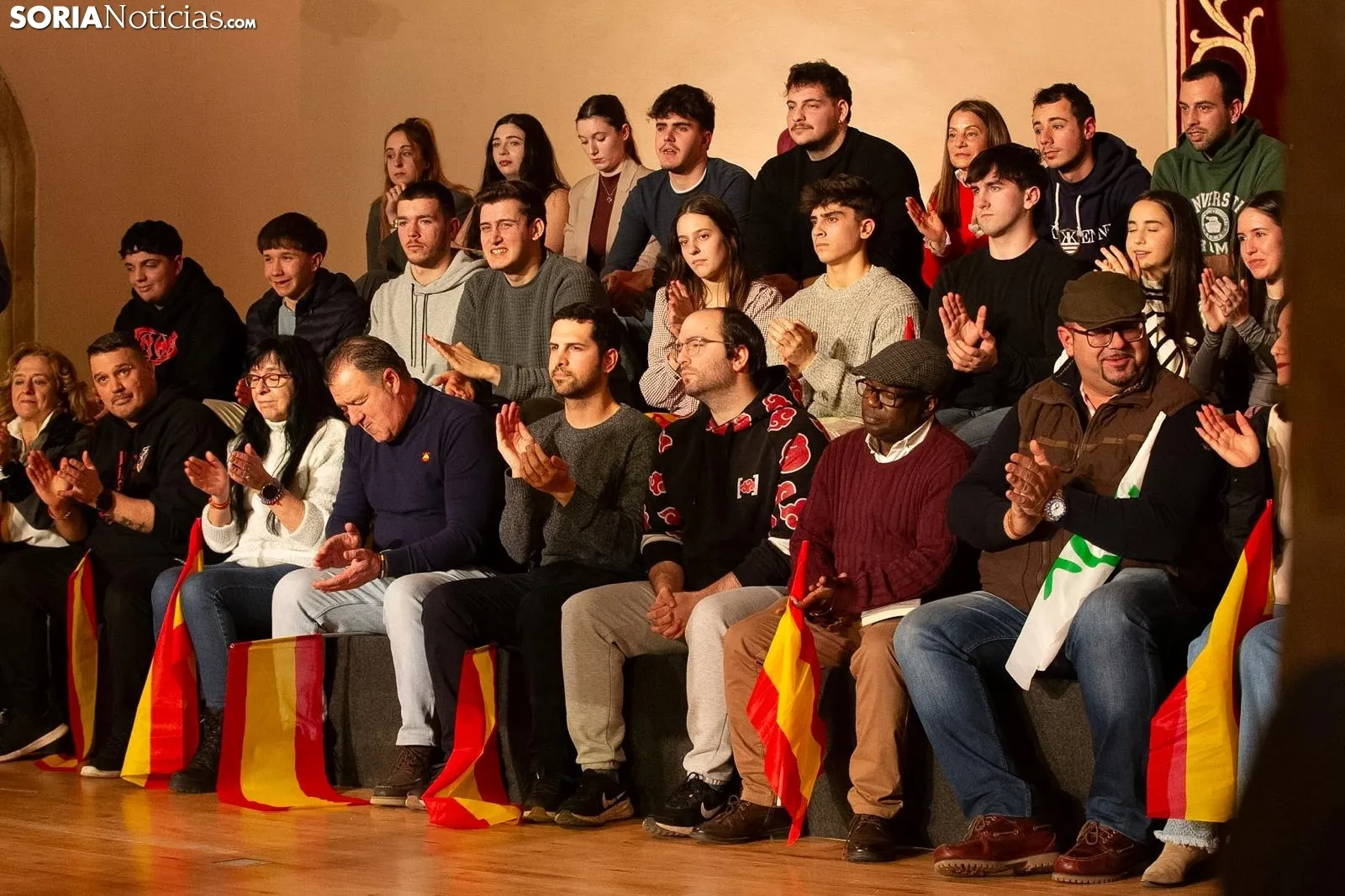 Foto 7 - 15M. Abascal carga en Soria contra el PSOE, el PP, Rufi&aacute;n y la inmigraci&oacute;n ilegal: &ldquo;Queremos ganar las elecciones en Castilla y Le&oacute;n&rdquo;