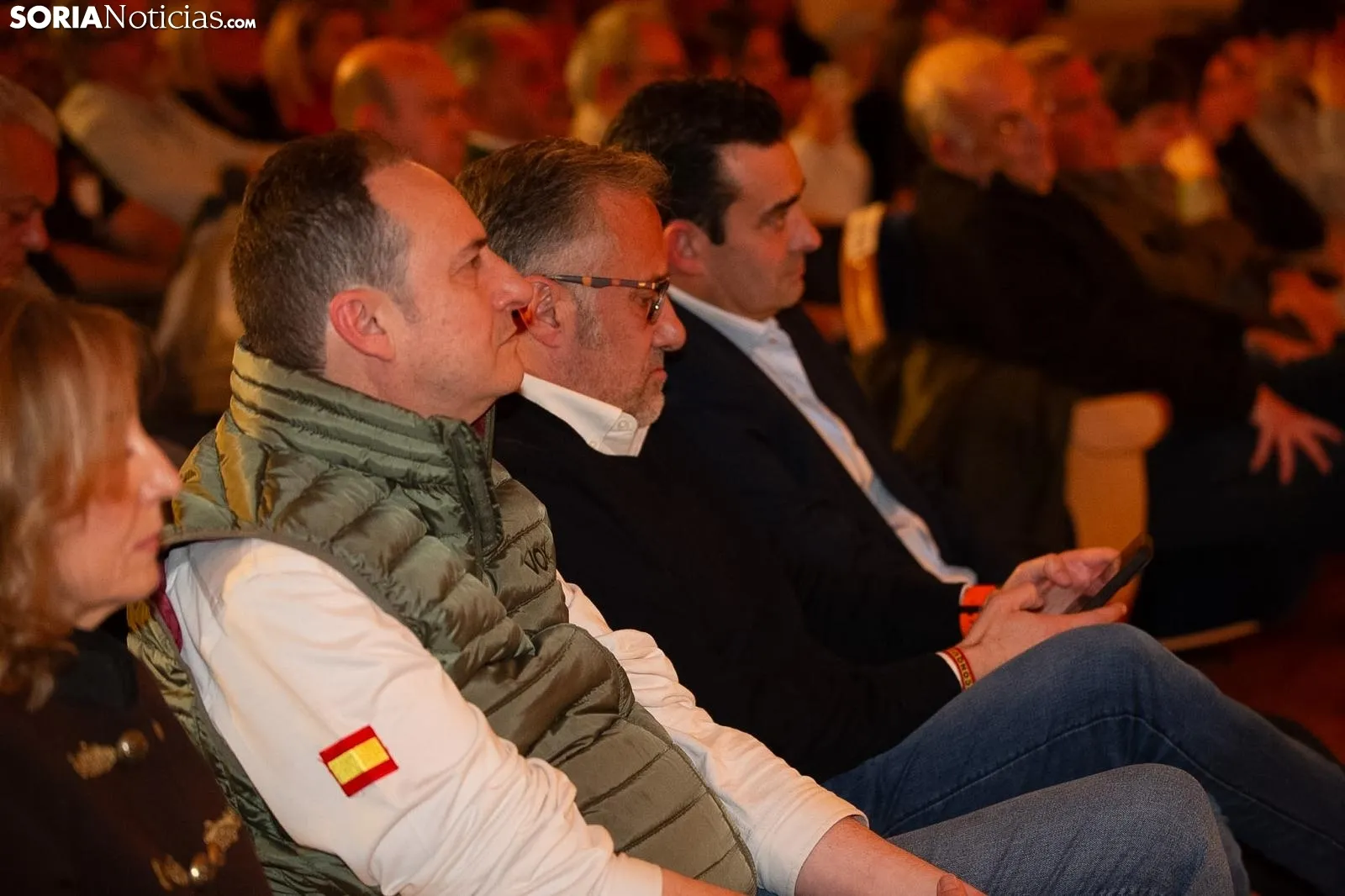 Foto 2 - 15M. Abascal carga en Soria contra el PSOE, el PP, Rufi&aacute;n y la inmigraci&oacute;n ilegal: &ldquo;Queremos ganar las elecciones en Castilla y Le&oacute;n&rdquo;