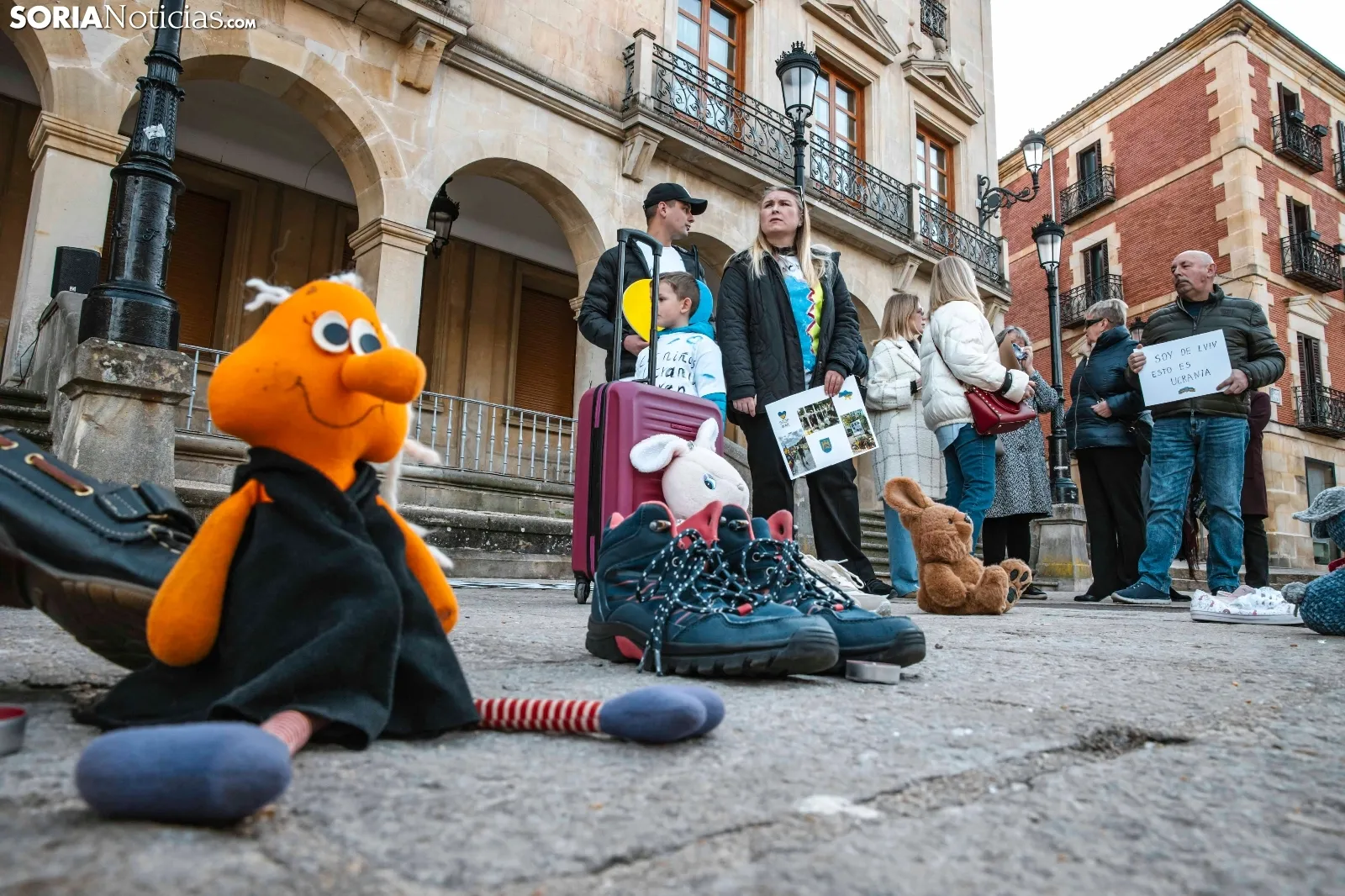 Ucrania vuelve a alzar la voz en Soria para recordar que la Guerra continúa: “Mucha gente piensa que ha terminado”./ Viksar Fotografía