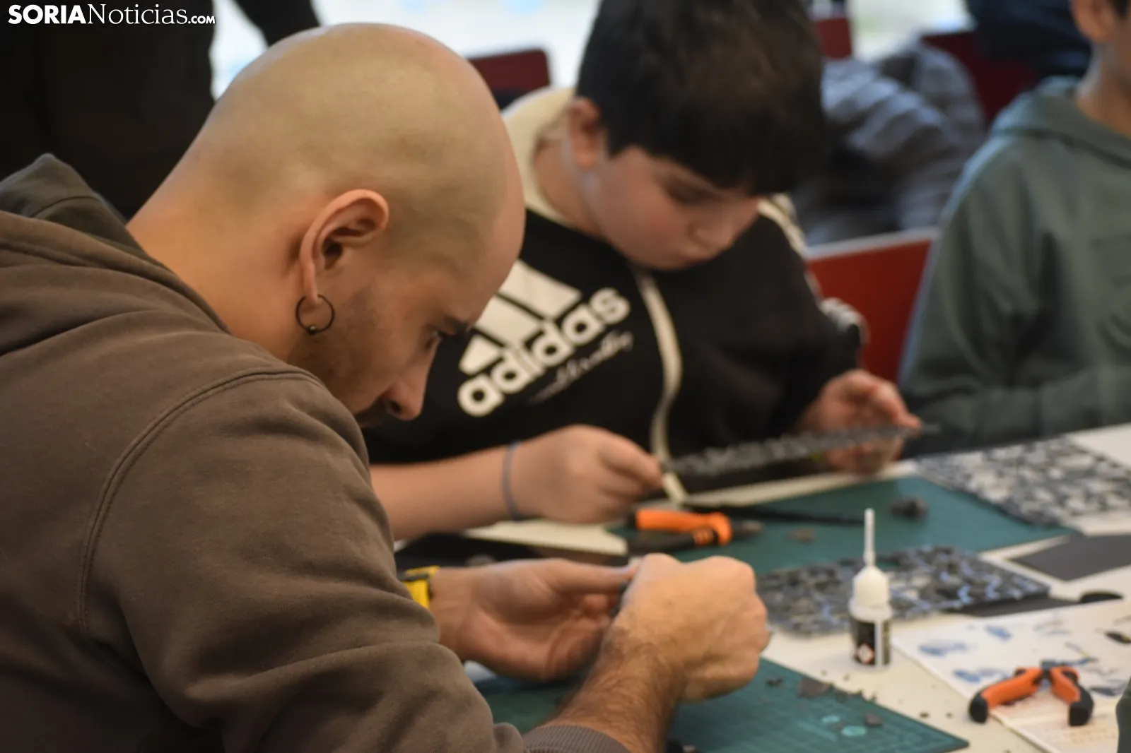 Primer taller de Warhammer.