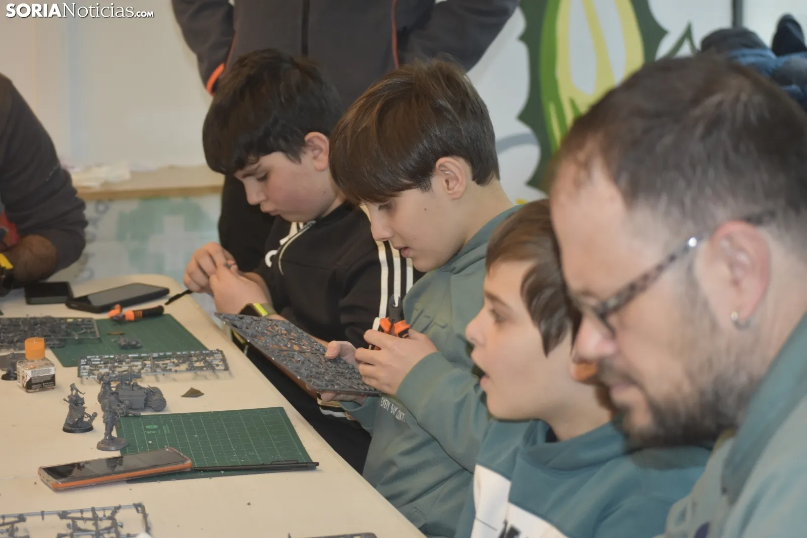 Primer taller de Warhammer.