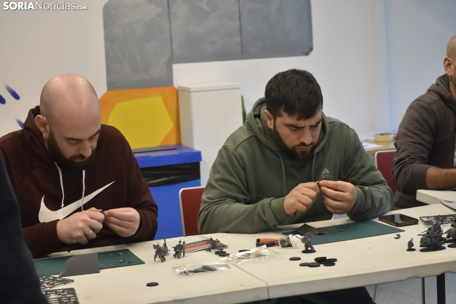 Primer taller de Warhammer.