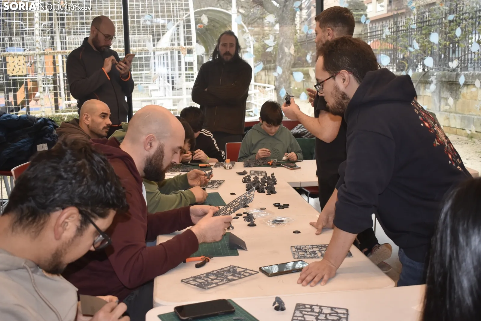 Primer taller de Warhammer.