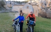 Carolina y Carlos recorriendo la provincia de Soria en bicicleta
