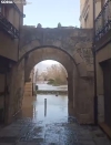 Una imagen de San Esteban de Gormaz esta mañana de sábado, 14 de febrero. /SN