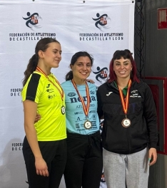 Foto 5 - El atletismo soriano cosecha cuatro oros en el Auton&oacute;mico de Salamanca