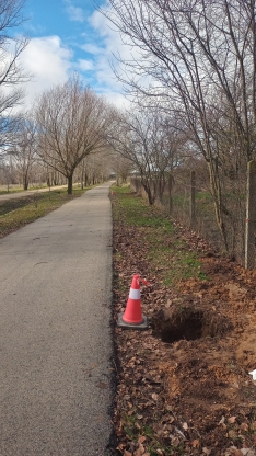 Foto 3 - Tecnolog&iacute;a aut&oacute;noma para iluminar m&aacute;s de un kil&oacute;metro de senda en Almaz&aacute;n, sin zanjas ni cables