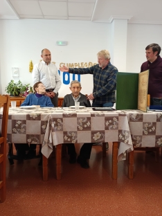 Una imagen del homenaje. /Dip.