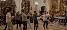 Una imagen de la jornada de este domingo en San Leonardo. /SN