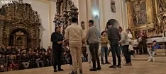 Una imagen de la jornada de este domingo en San Leonardo. /SN