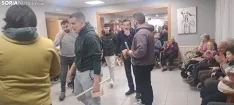 Una imagen de la jornada de este domingo en San Leonardo. /SN