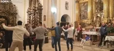 Una imagen de la jornada de este domingo en San Leonardo. /SN