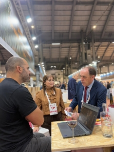 Una imagen de la presencia soriana en la feria barcelonesa. /Dip.