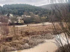 Imágenes del Duero a su paso por la capital soriana. /SN