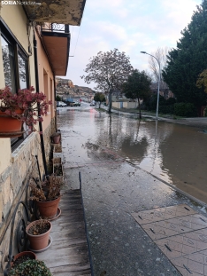 Una imagen de San Esteban de Gormaz esta mañana de sábado, 14 de febrero. /SN