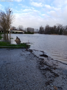 Una imagen de San Esteban de Gormaz esta mañana de sábado, 14 de febrero. /SN