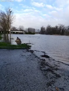 Una imagen de San Esteban de Gormaz esta mañana de sábado, 14 de febrero. /SN