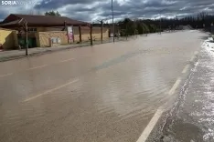 Una imagen de Langa de Duero este sábado. /María Ferrer