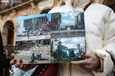 Ucrania vuelve a alzar la voz en Soria para recordar que la Guerra continúa: “Mucha gente piensa que ha terminado”./ Viksar Fotografía